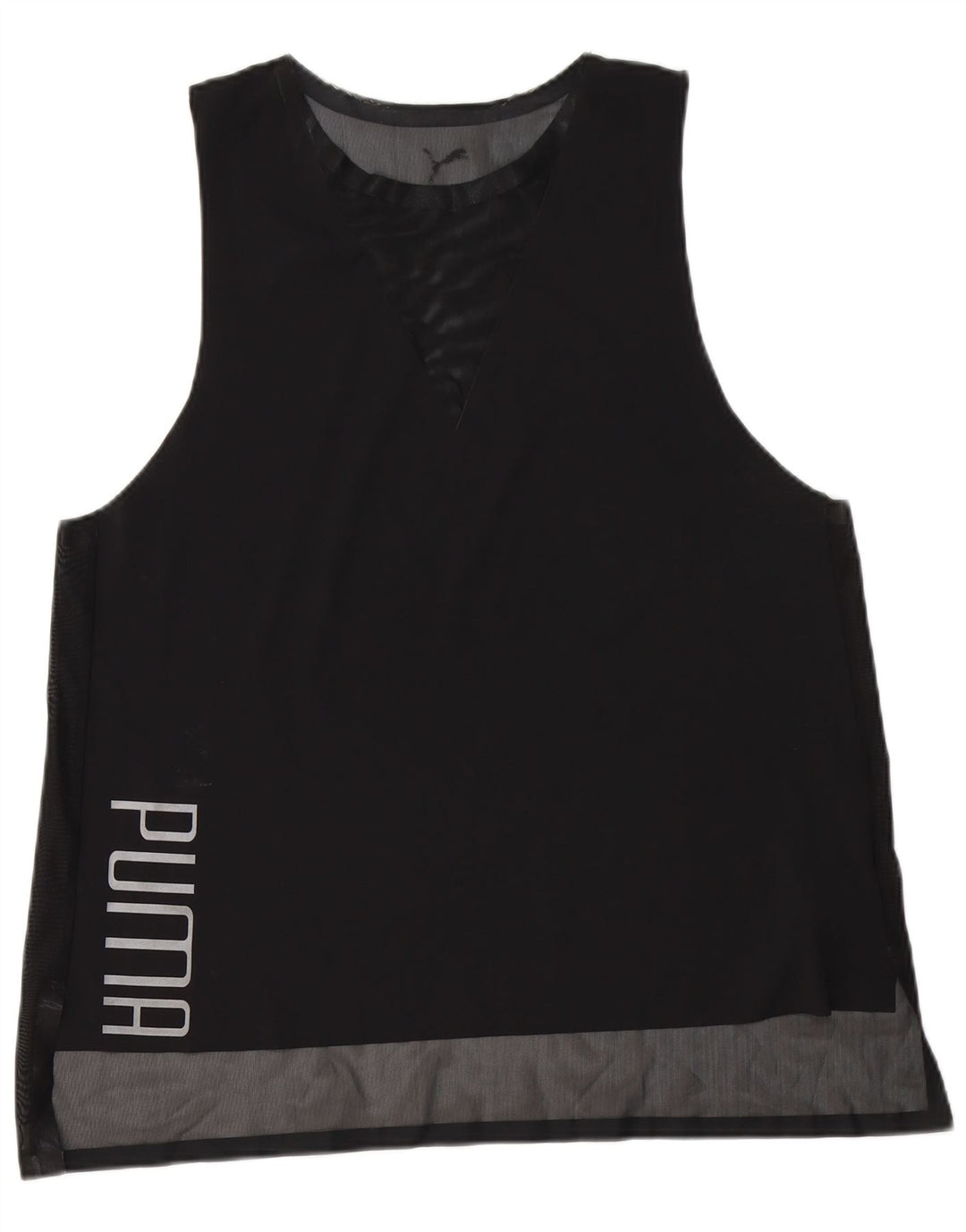Puma Débardeur graphique pour femme UK 18 XL Noir Polyester