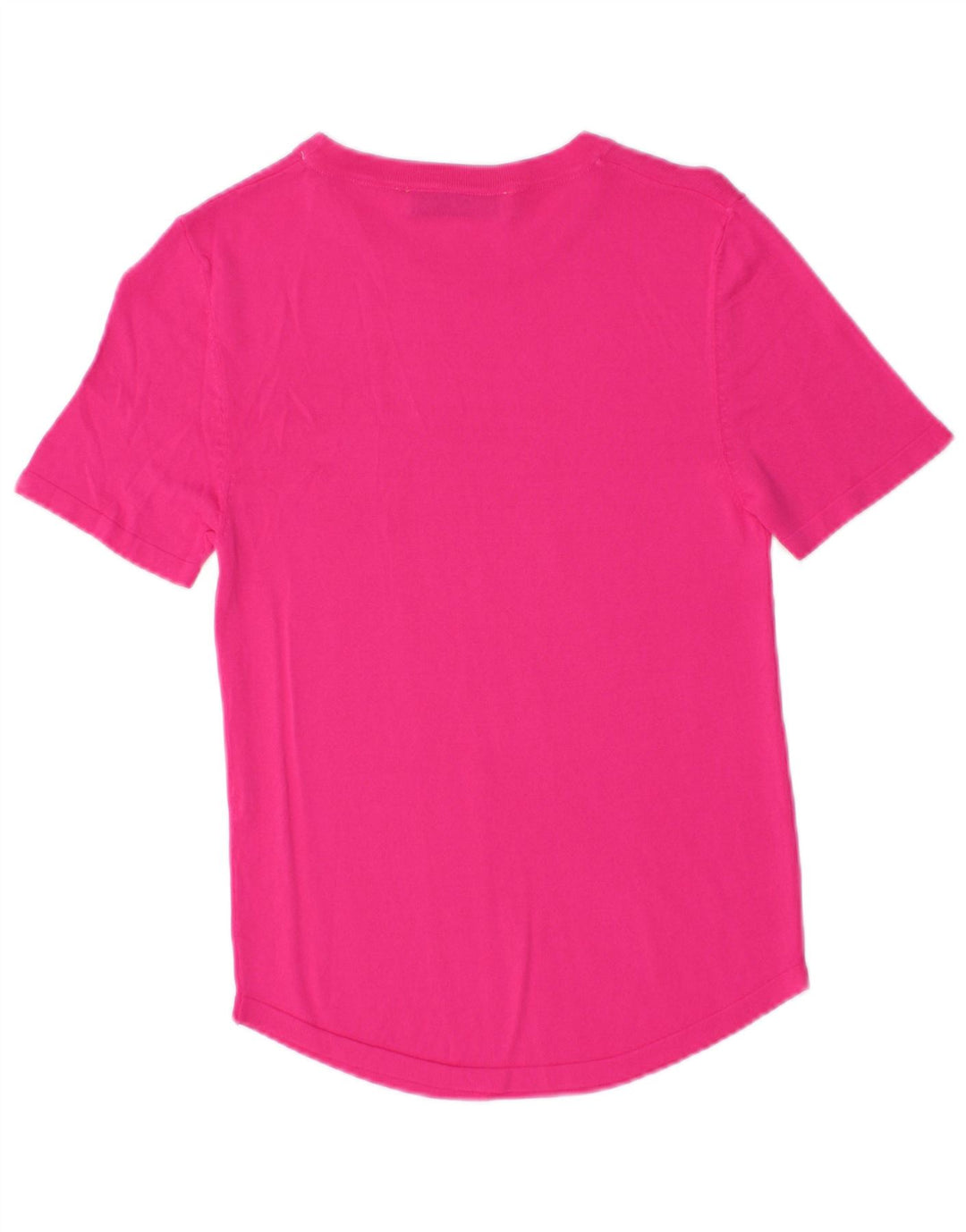 Zara T-Shirt Femme Top UK 8 Petit Rose
