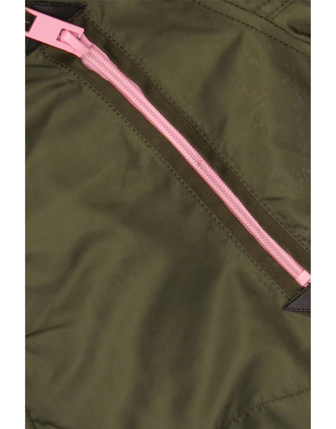 SUPERDRY Parka à capuche pour femme UK 14 Medium Khaki Nylon