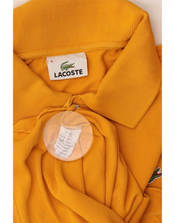 Lacoste Polo Homme Taille 4 Coton Orange Moyen