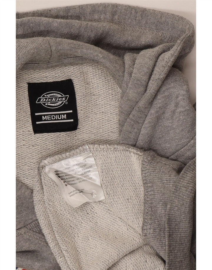 DICKIES Pull à Capuche Graphique Homme Gris Moyen Coton