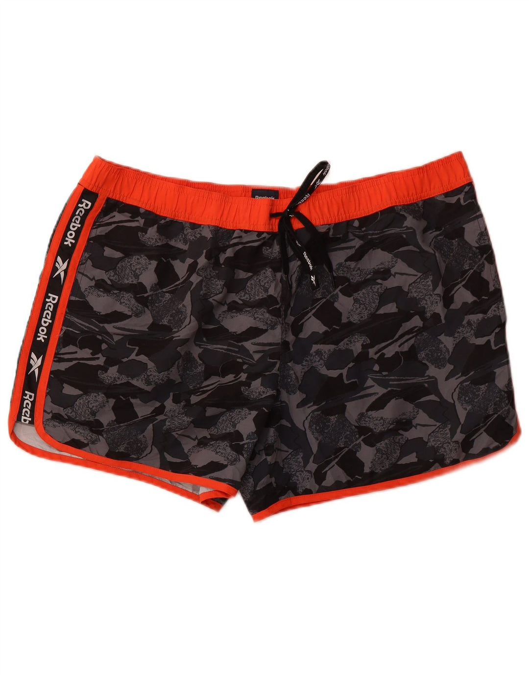 Reebok Short de Bain Homme XL Gris Camouflage Polyester