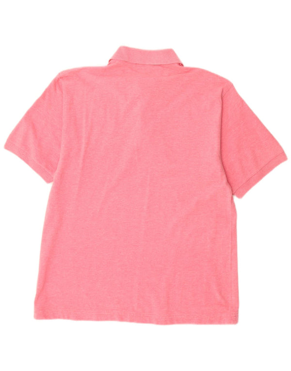 SERGIO TACCHINI Polo Homme Rose Moyen Coton