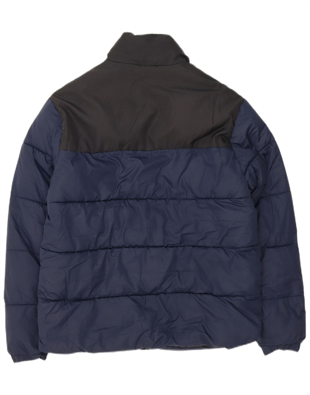 Jack & Jones Veste matelassée pour homme UK 38 Bleu marine moyen Colourblock