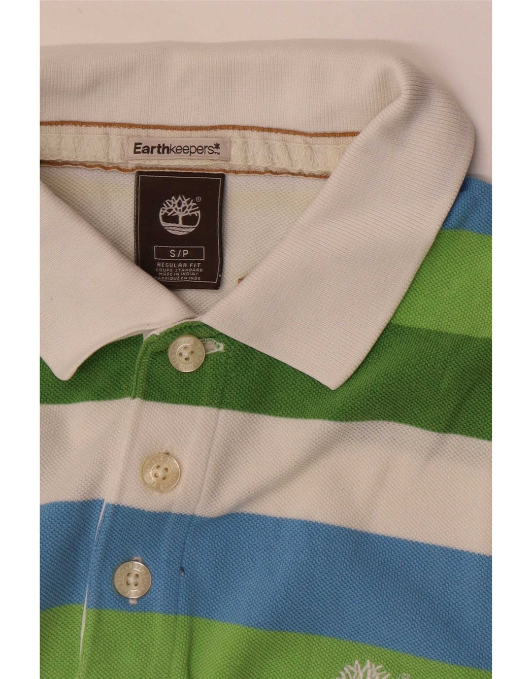 Timberland Polo Regular Fit Homme Petit Rayé Multicolore