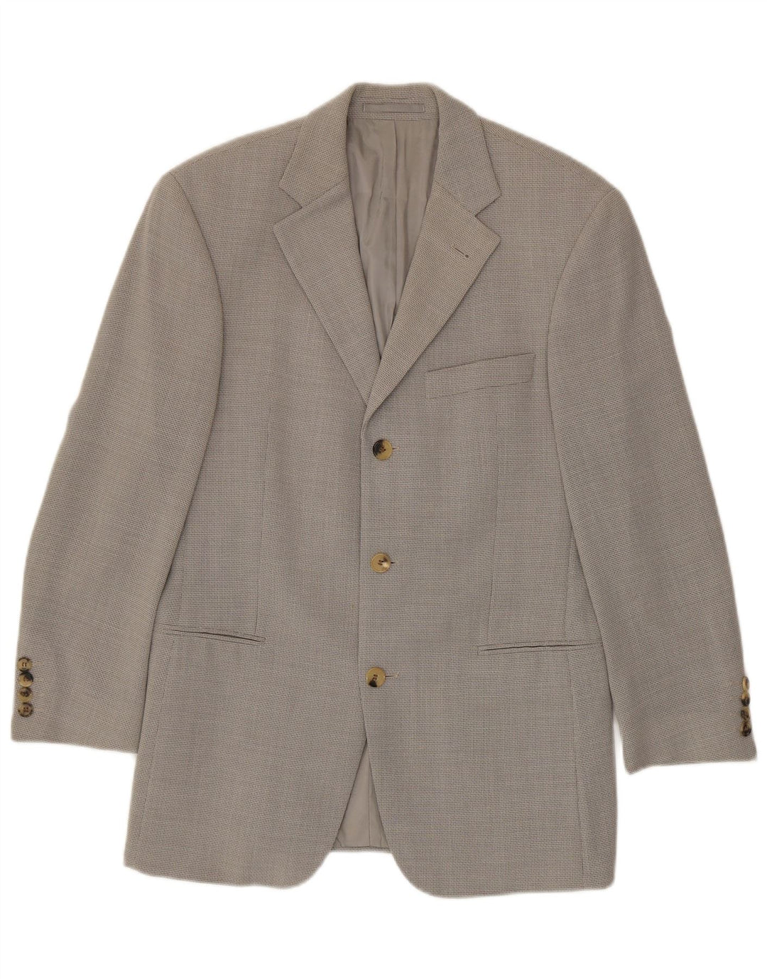 Hugo Boss Veste blazer à 3 boutons pour homme EU 44 XS Gris laine vierge