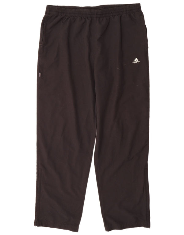 ADIDAS Mens Tracksuit Trousers 2XL  Black Polyester