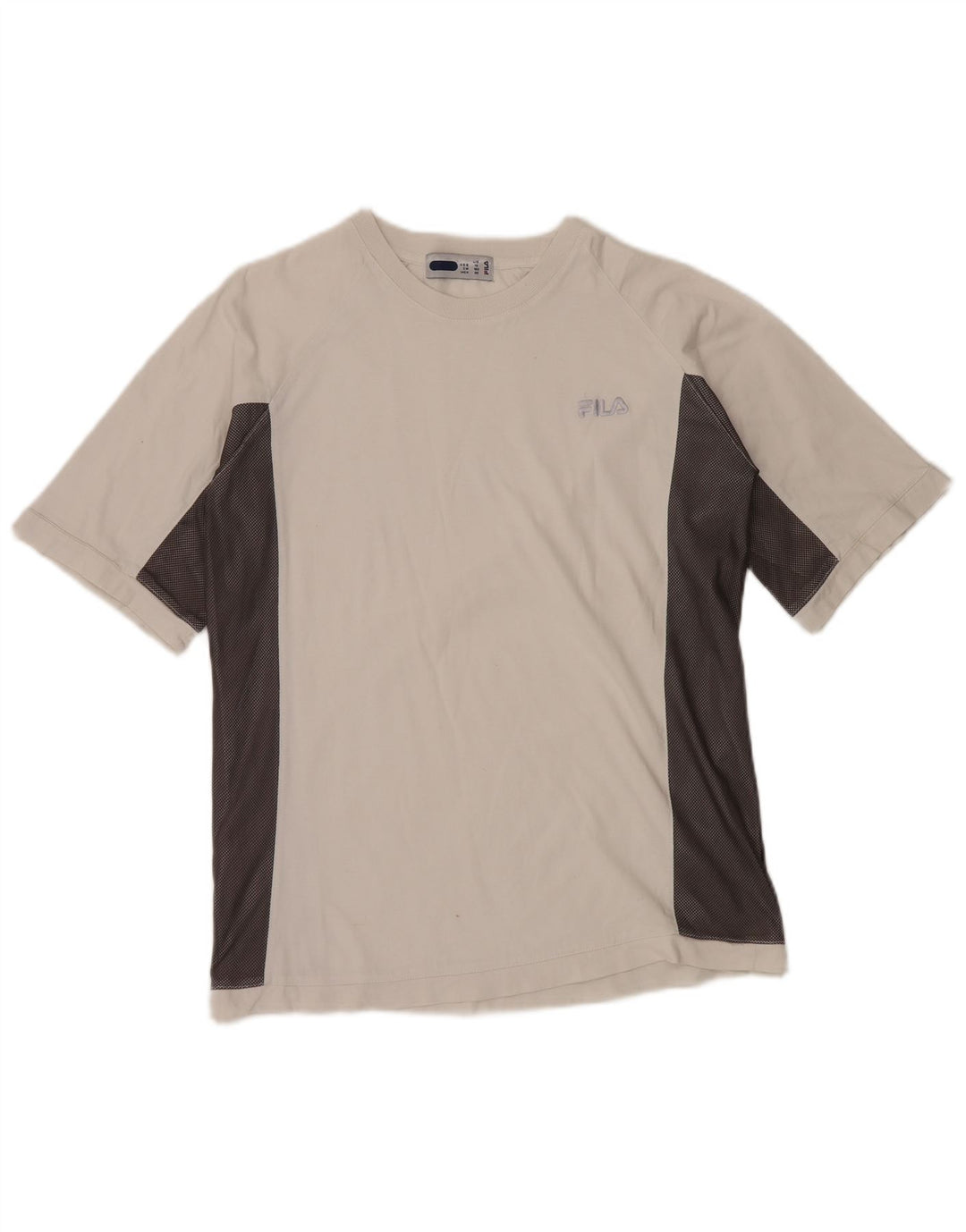 FILA T-Shirt Garçon 13-14 ans Blanc Colourblock Coton