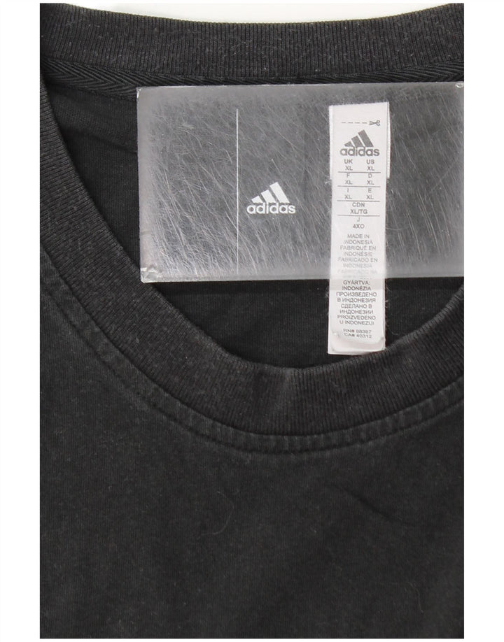 ADIDAS T-Shirt Homme Top XL Noir Coton