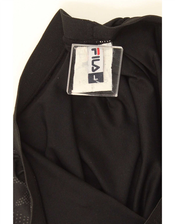 Shorts de sport pour hommes Fila Taille L Camouflage Noir