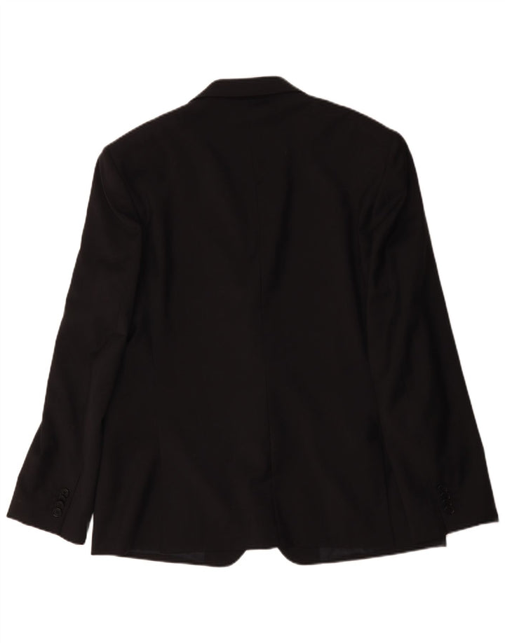 Ferre Veste Blazer 2 Boutons Homme IT 54 2XL Laine Noir