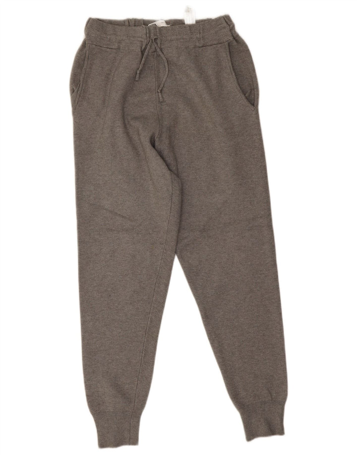 Pantalon De Survêtement Zara Homme Pantalon De Jogging Petit Gris Viscose
