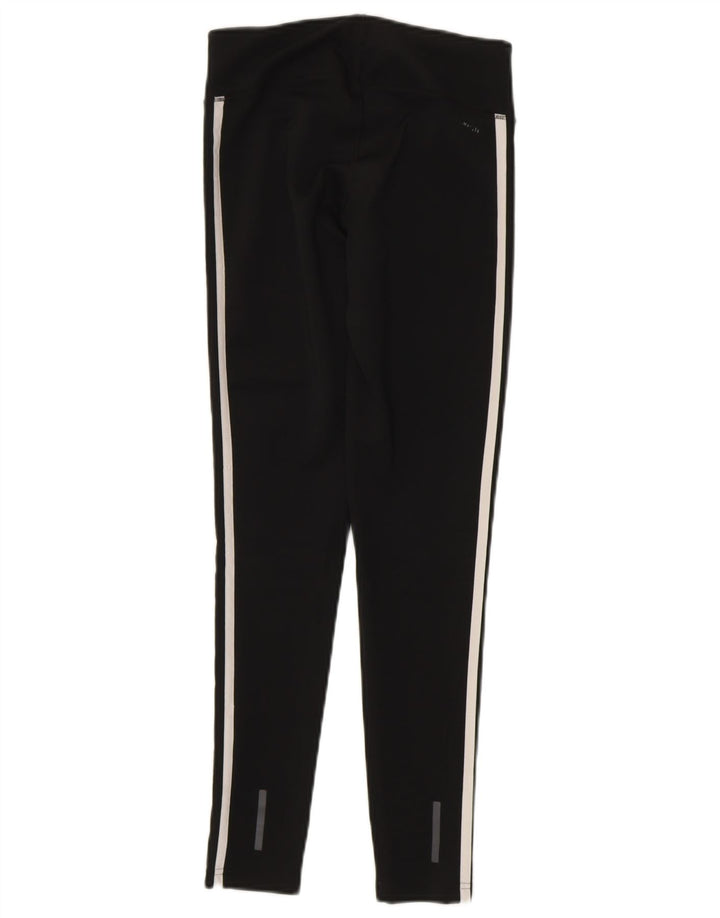ADIDAS Womens Climalite Leggings UK 4/6 XS Black Polyester
