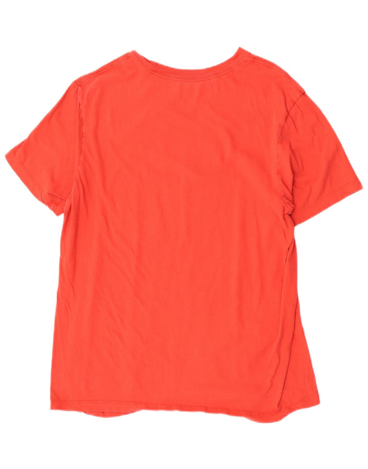 Nike Homme T-Shirt Graphique Haut Rouge Moyen Coton