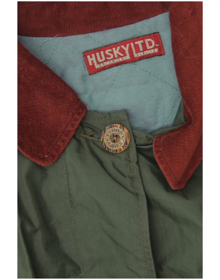 Husky Manteau poncho surdimensionné pour femme, taille unique, vert