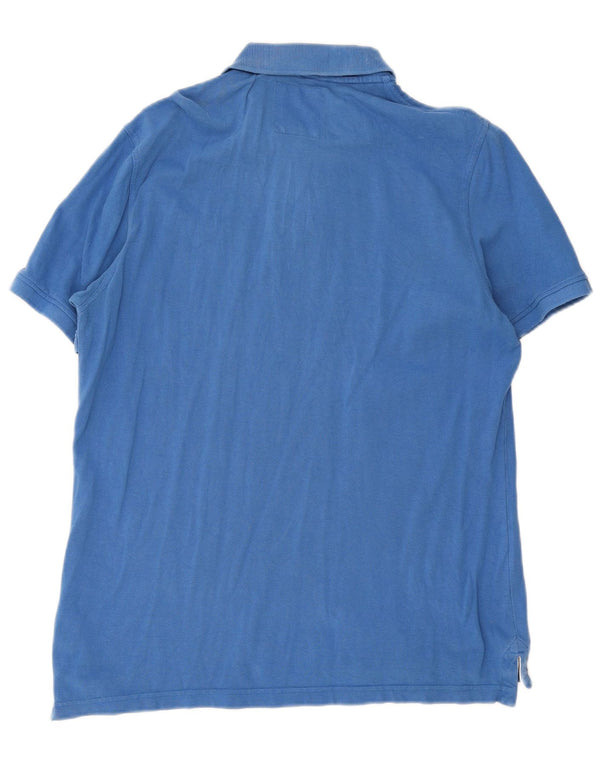 Crew Clothing Polo Homme Grand Bleu Coton