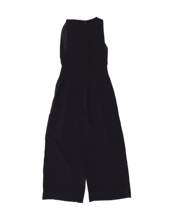 ZARA Combinaison sans manches pour femme UK 8 Small Noir