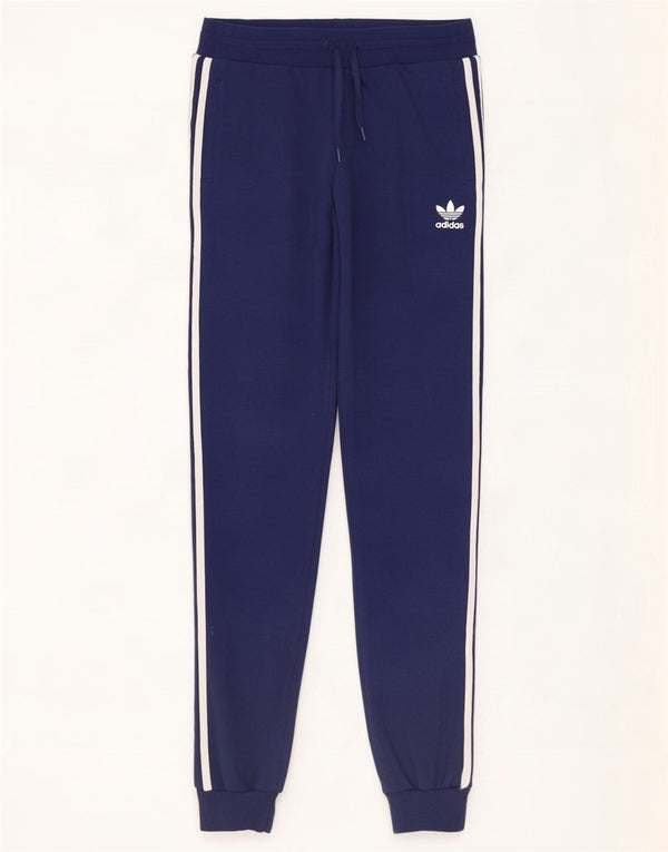 Adidas Pantalon de Survêtement Garçon Joggers 15-16 ans Bleu Marine Coton