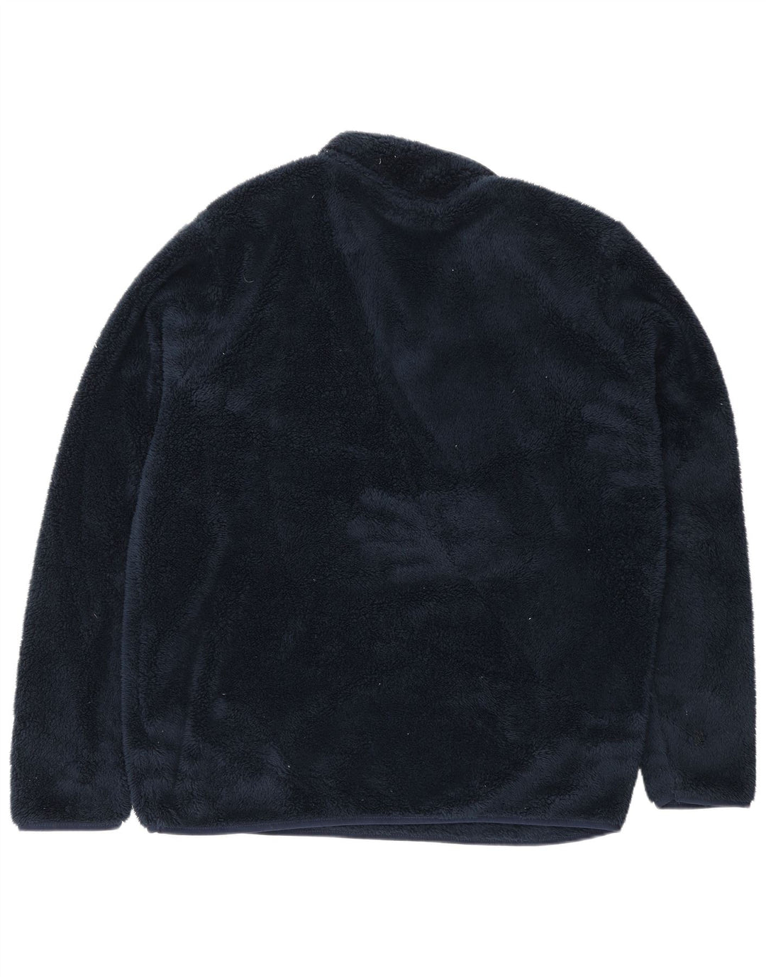 Mountain Warehouse Pull polaire à col zippé pour homme en polyester bleu marine Taille L