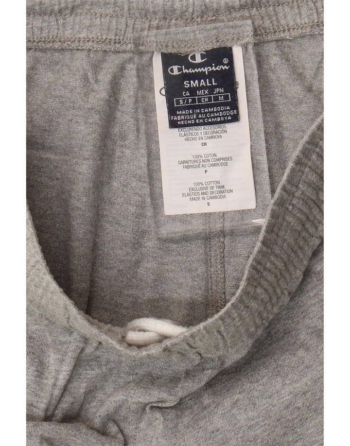 Champion Short de Sport Graphique Homme Petit Gris Moucheté Coton
