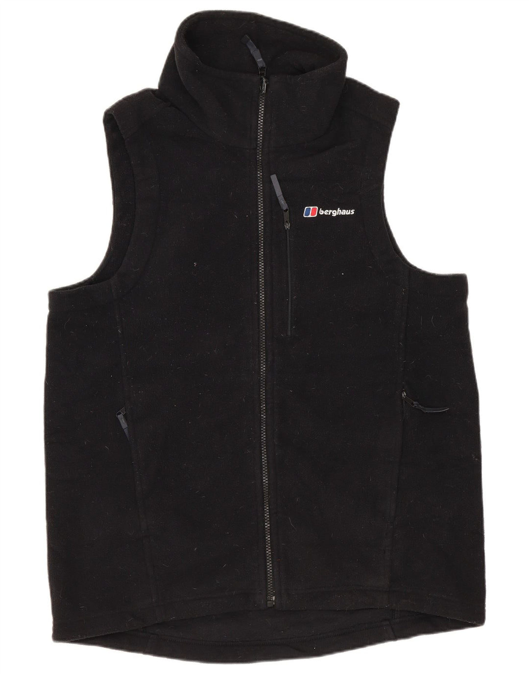 BERGHAUS Gilet polaire homme UK 36 petit noir polyester