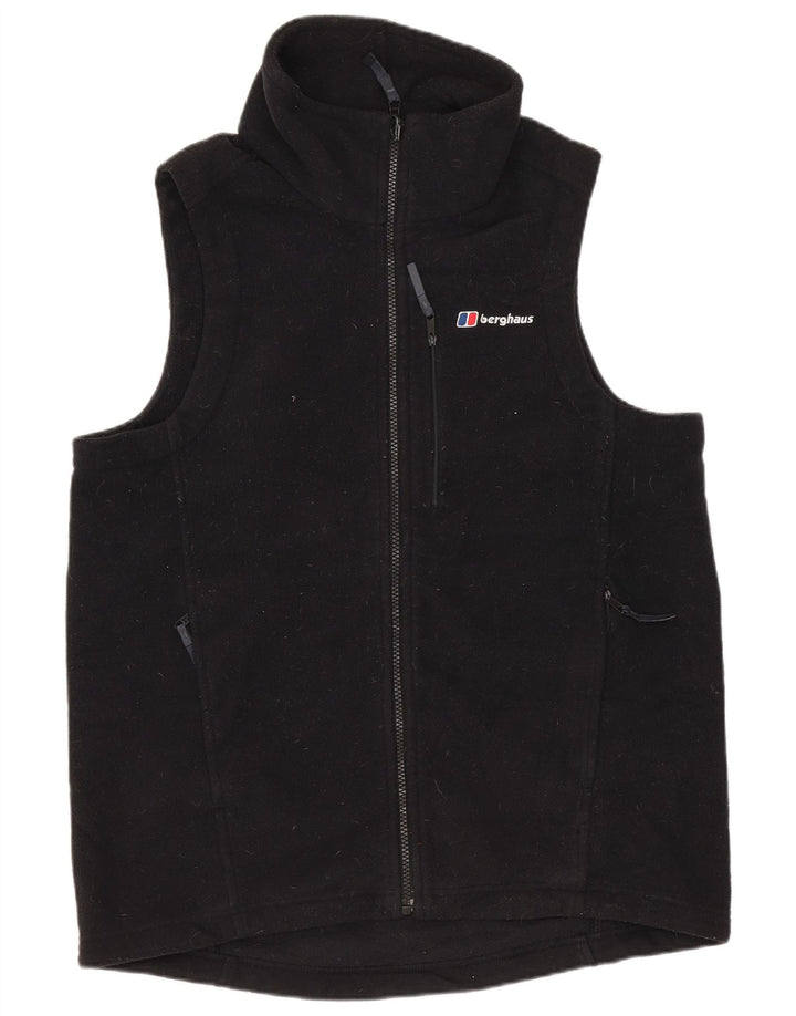 BERGHAUS Gilet polaire homme UK 36 petit noir polyester