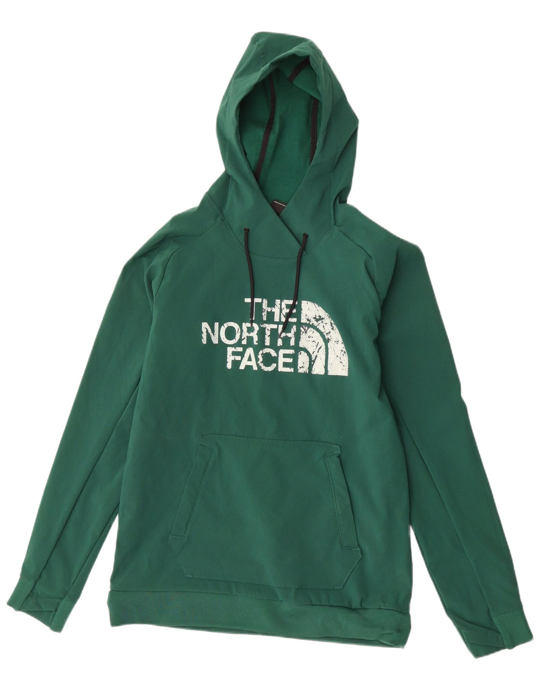 The North Face Pull à capuche graphique pour homme Petit vert Polyester