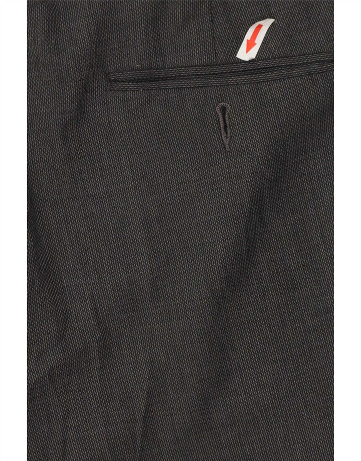 Marks & Spencer Pantalon décontracté coupe régulière pour homme W42 L29 Gris Polyester