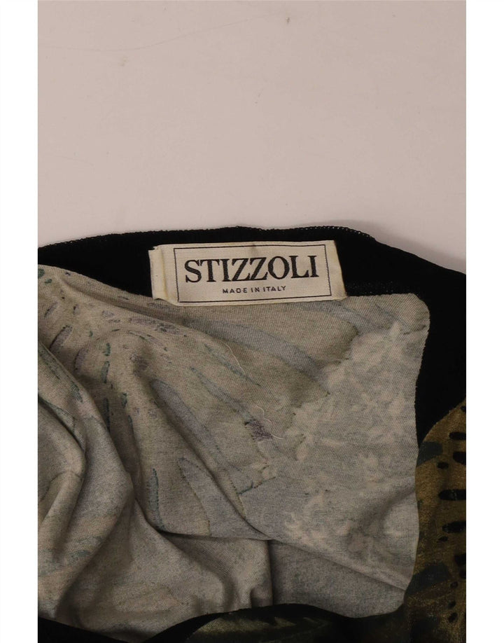 STIZZOLI Cardigan à manches courtes pour femme UK 44 Medium Multicolore Floral