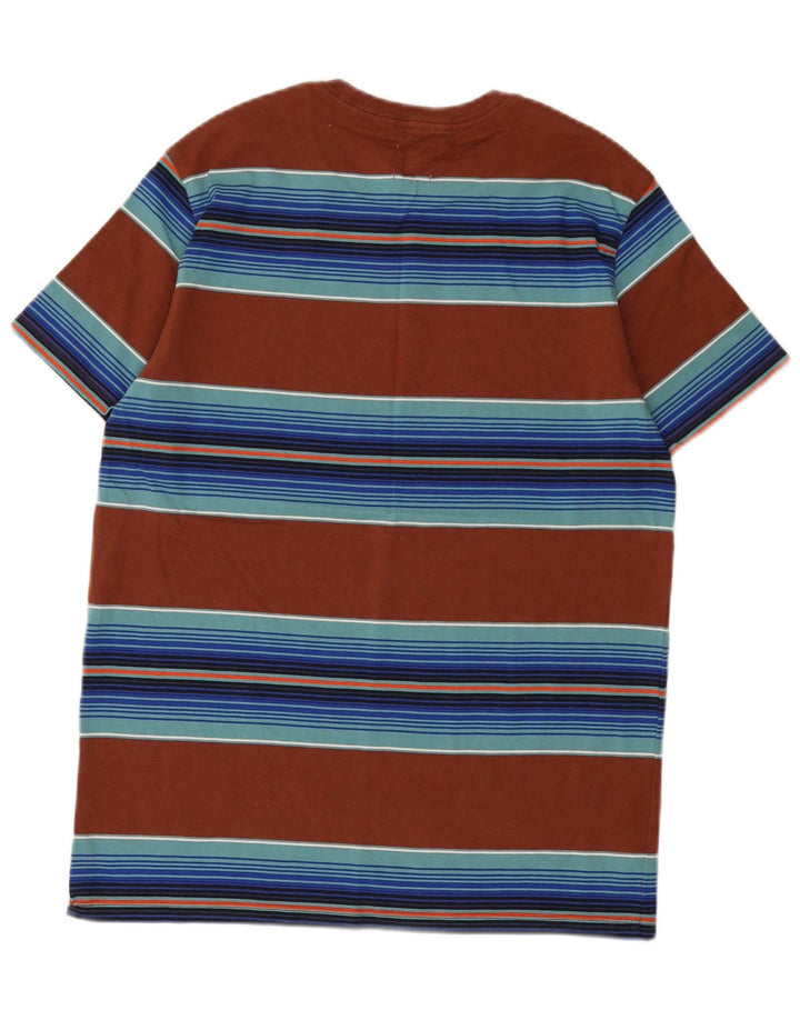 Levi's Tee-Shirt Coupe Standard Homme Marron Moyen Rayé