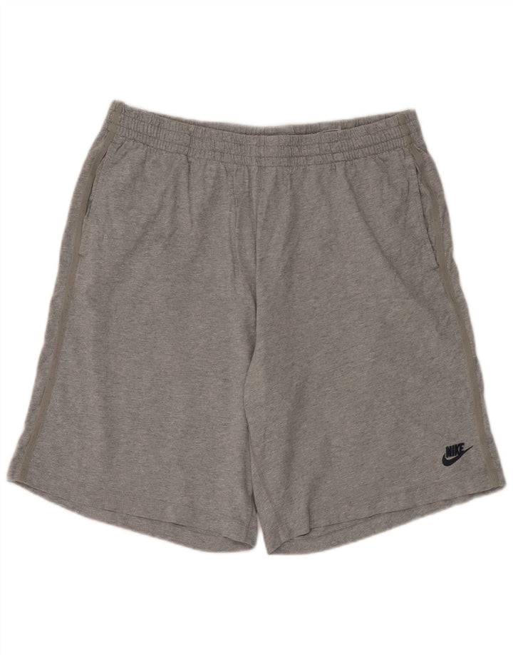 Nike Short de sport pour homme 2XL Gris Coton
