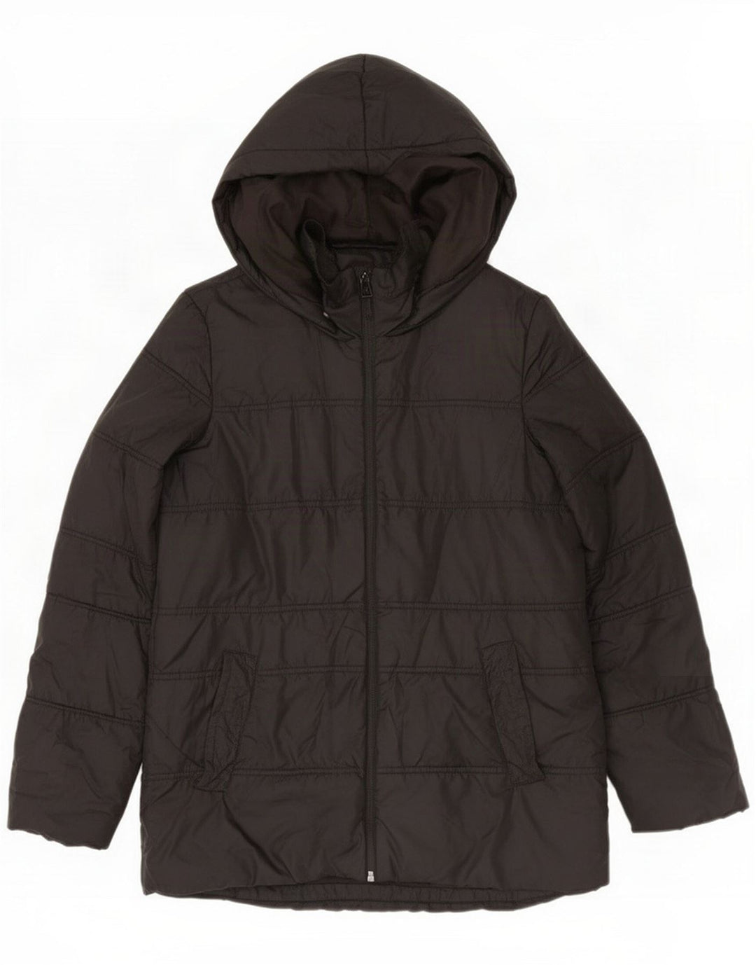Puma Veste matelassée à capuche pour garçon 13-14 ans Noir Polyester