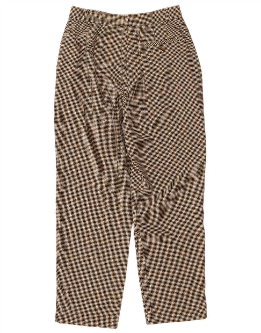 Izod Pantalon décontracté coupe ample pour femme US 12 Large W30 L28 Beige Polyester