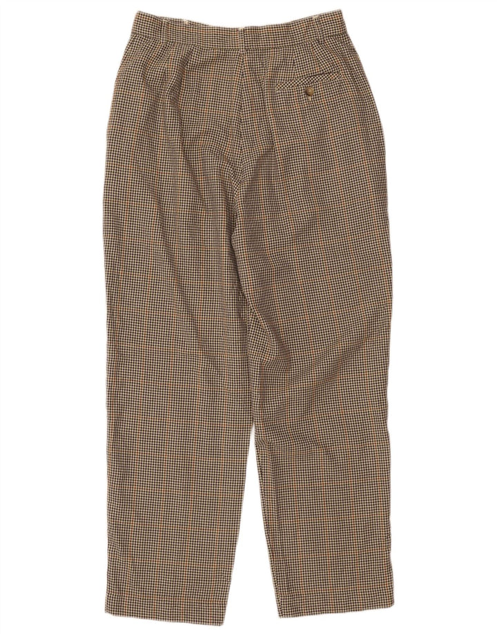 Izod Pantalon décontracté coupe ample pour femme US 12 Large W30 L28 Beige Polyester