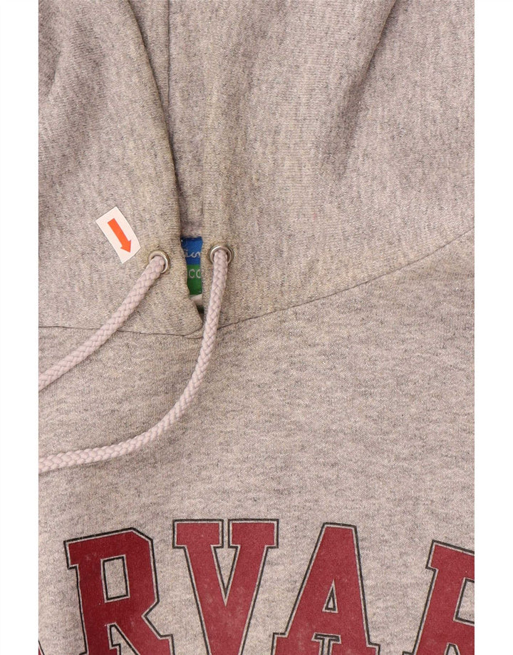 Champion Pull à Capuche Harvard Graphic Regular Fit Homme Gris Moyen