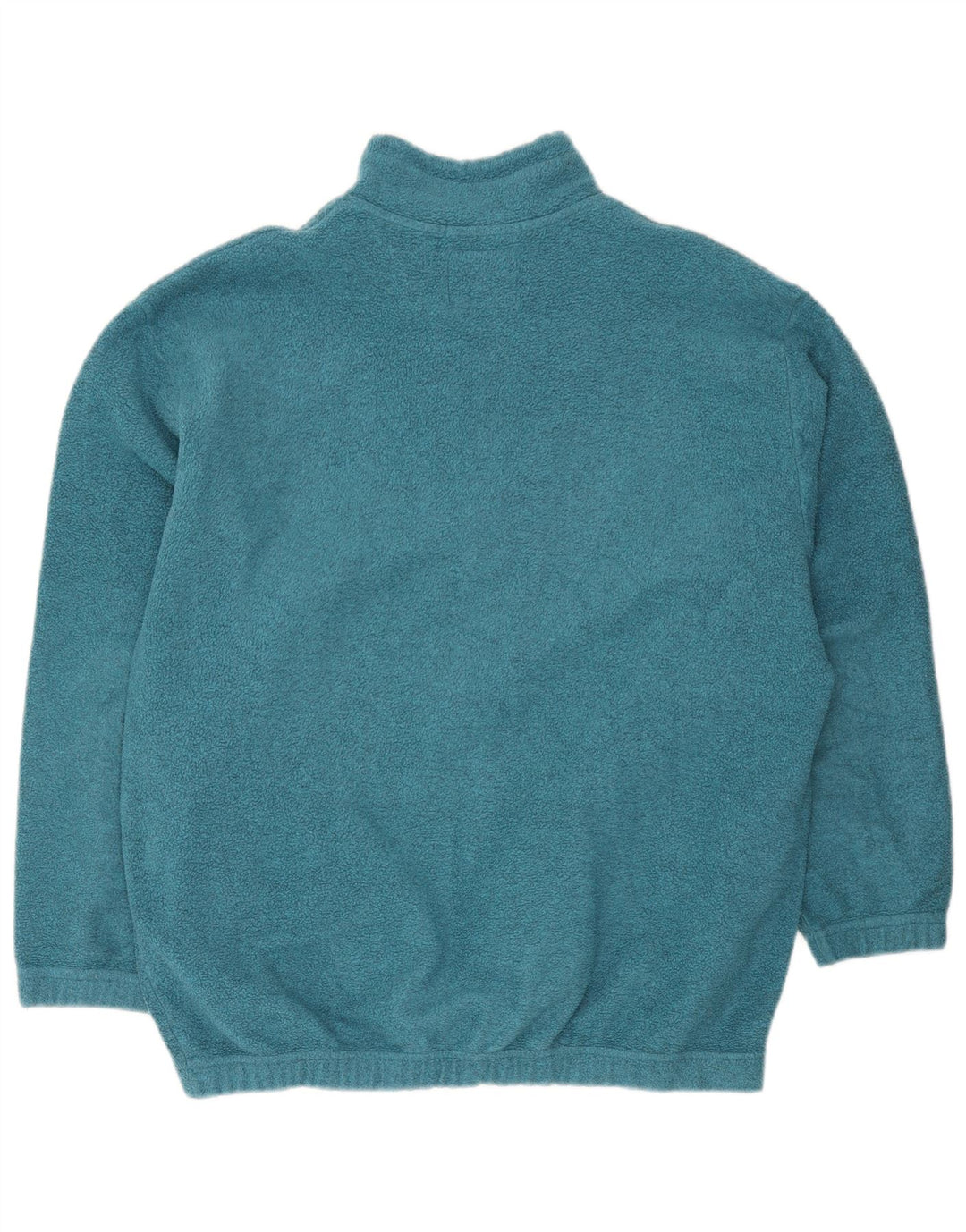 Campagnolo Pull Polaire Graphique Col Zippé Homme IT 48 Bleu Moyen