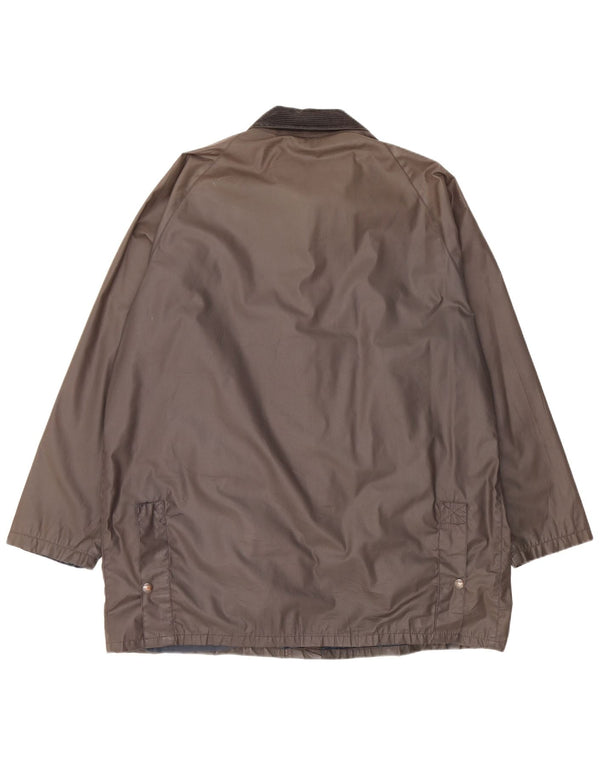 Conbipel Veste en coton ciré pour homme UK 42 XL Kaki Polyester