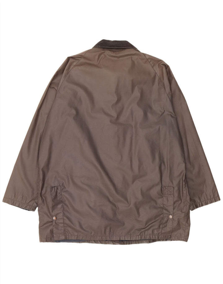 Conbipel Veste en coton ciré pour homme UK 42 XL Kaki Polyester