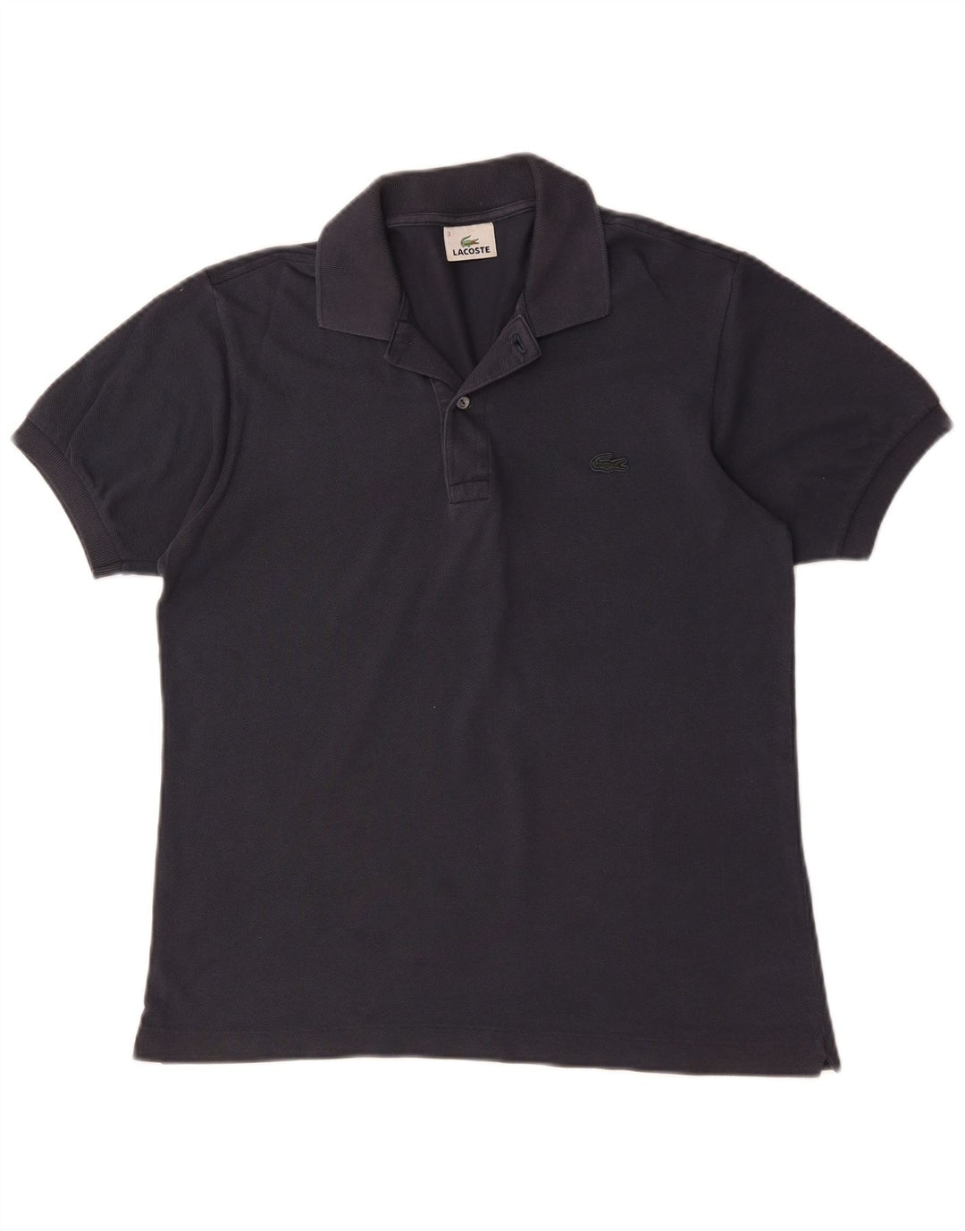LACOSTE Polo Homme Taille 3 Petit Gris Coton