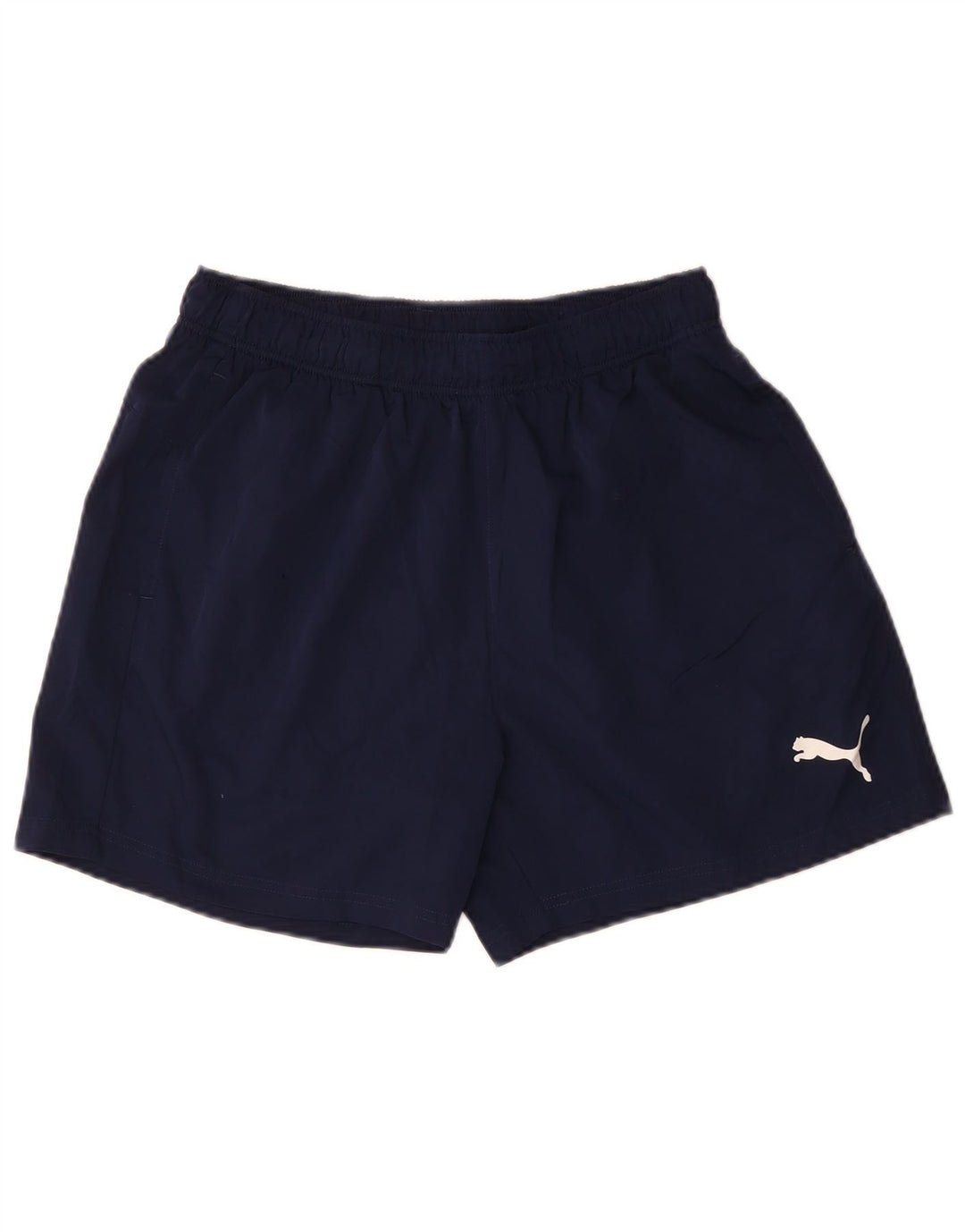 Puma Short de sport pour hommes, grand, bleu marine, polyester