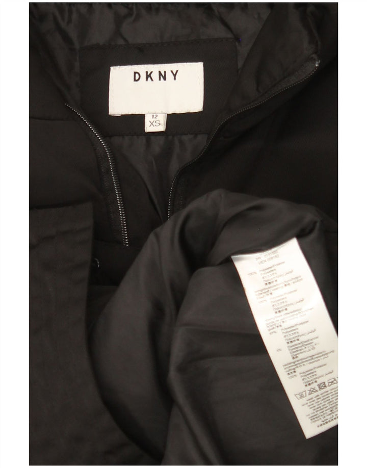 DKNY Veste matelassée fille 11-12 ans XS Noir Polyester
