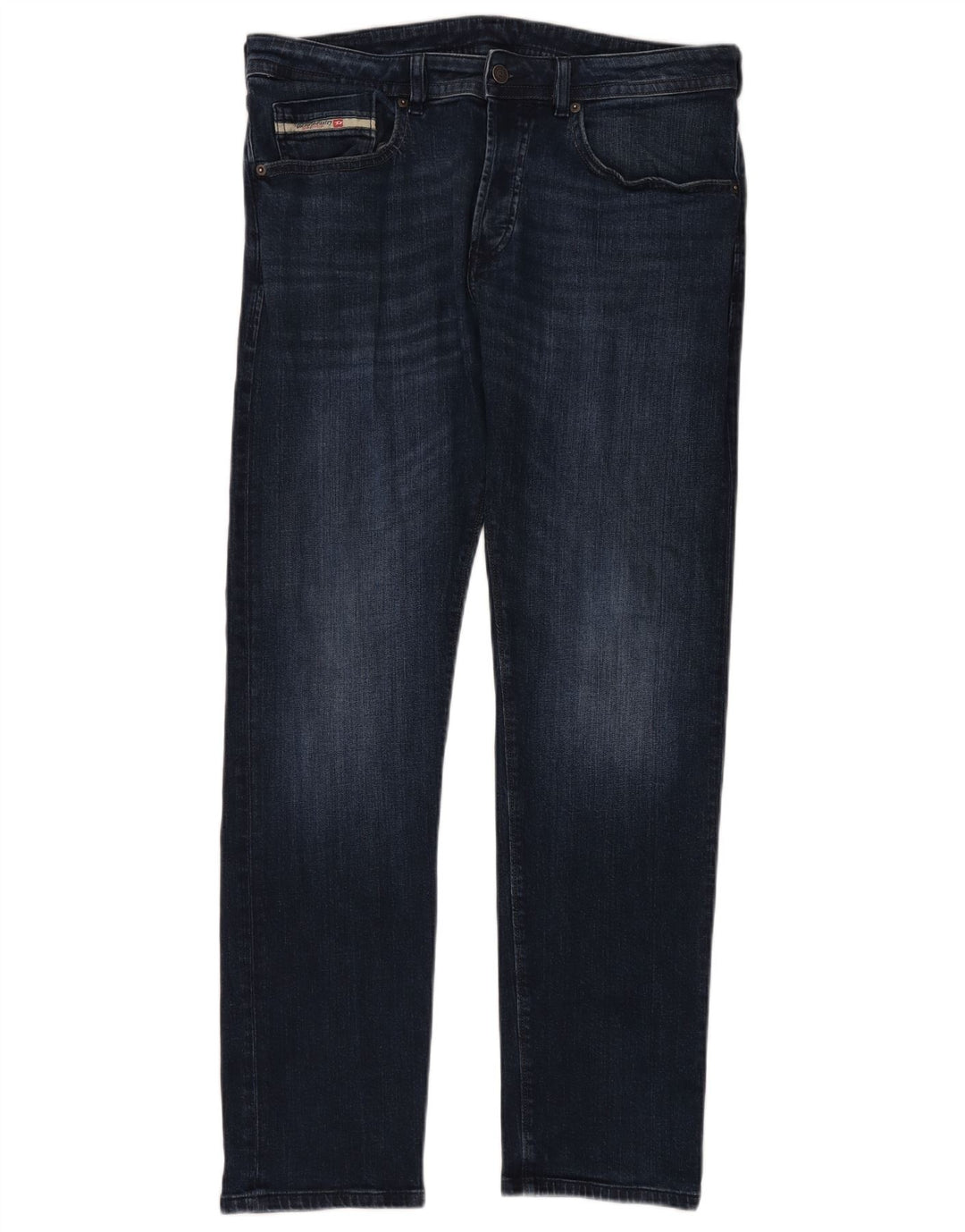 DIESEL Jean Buster Tapered Homme W34 L34 Bleu Marine Coton