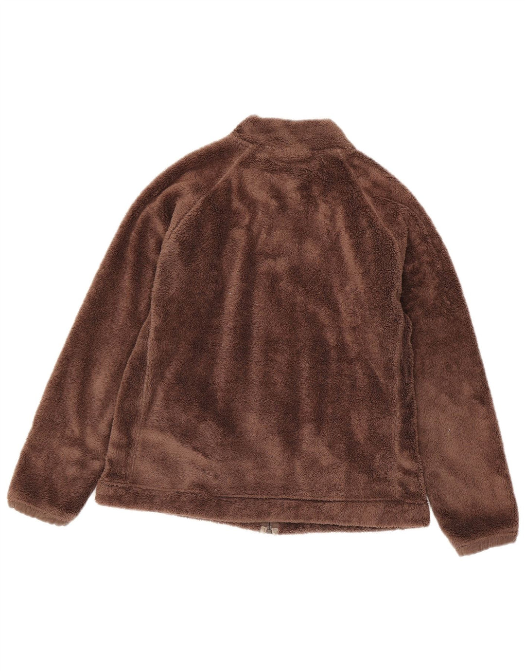 Weird Fish Veste polaire pour femme UK 16 Large Marron Polyester