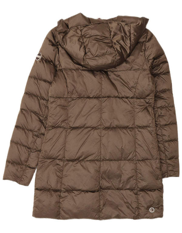Colmar Manteau matelassé surdimensionné à capuche pour femme IT 40 XS Marron