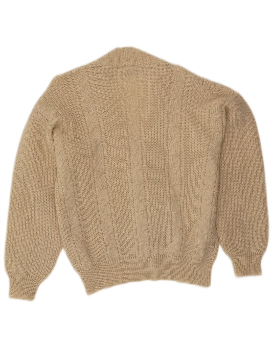Belfe Cardigan Pull Medium Blanc Cassé Homme