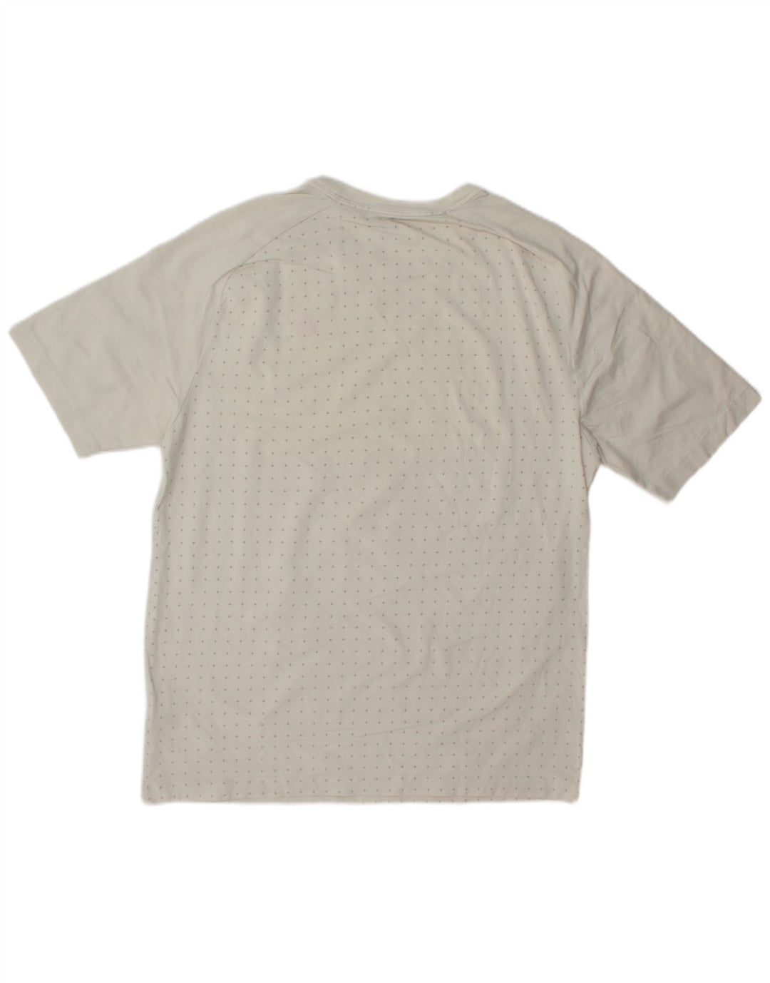 Nike T-shirt pour homme en coton à pois Blanc moyen