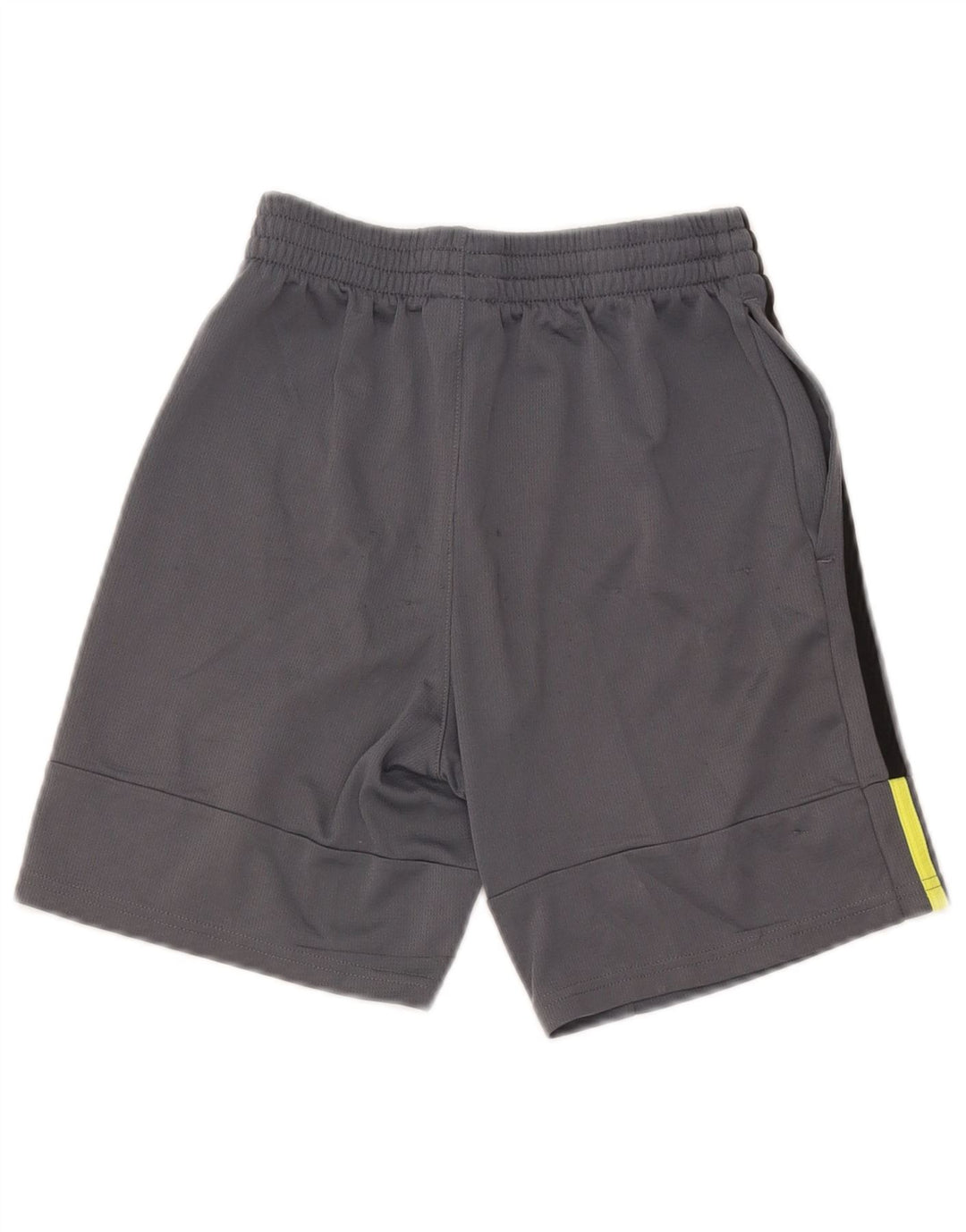 Adidas Short de Sport Garçon 10-11 Ans Gris Moyen Polyester
