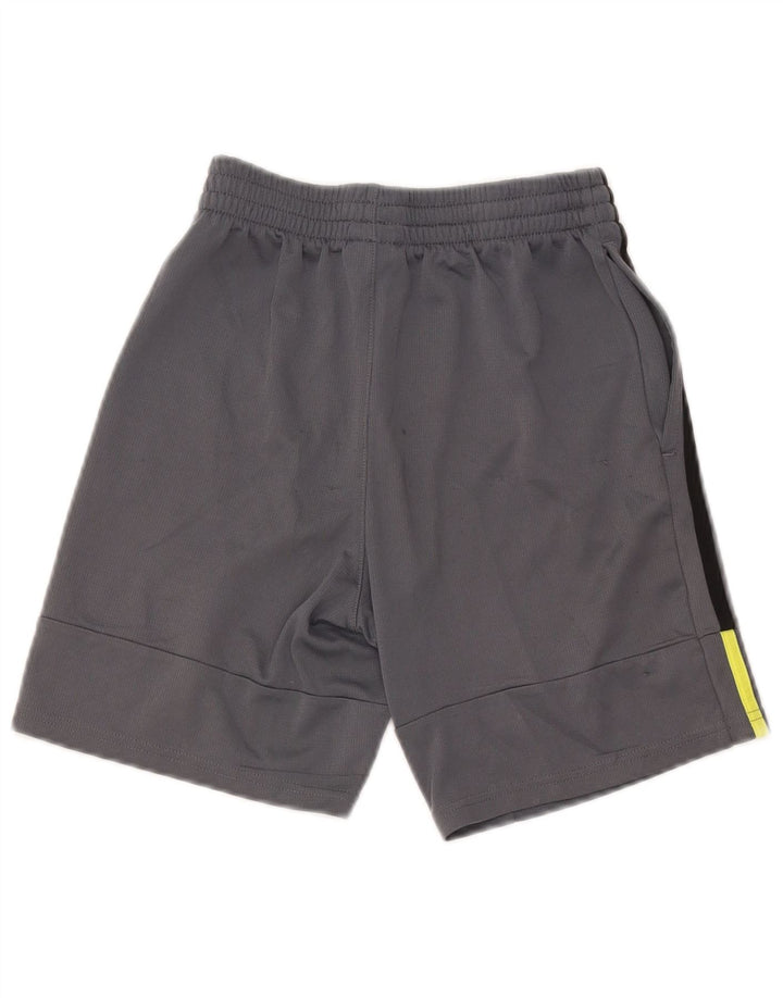 Adidas Short de Sport Garçon 10-11 Ans Gris Moyen Polyester