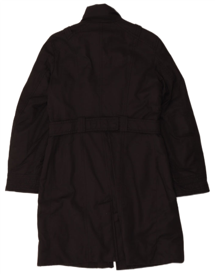 Marella Manteau rembourré pour femme UK 14 Grand coton noir