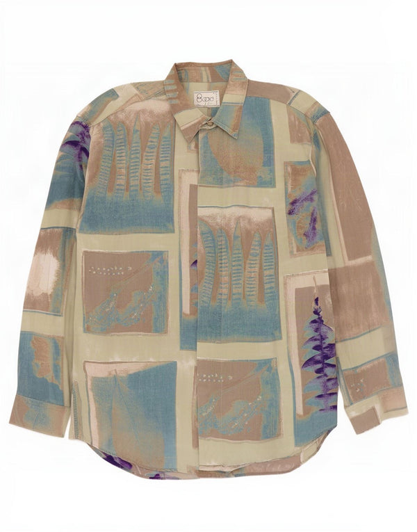 BOOGIE Chemise Homme Grand Bleu Patchwork